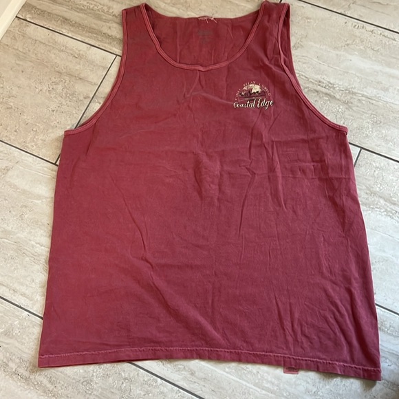 Mens Coastal Edge tank top - Picture 2 of 5